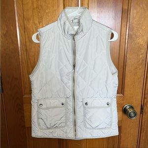 Thread & Supply white/cream fall vest